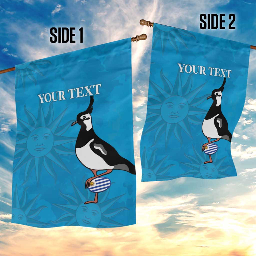 Custom Uruguay Rugby Garden Flag 2024 Go Champions Southern Lapwing - Wonder Print Shop