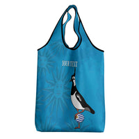 Custom Uruguay Rugby Grocery Bag Go Champions Southern Lapwing