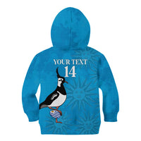 Custom Uruguay Rugby Kid Hoodie 2024 Go Champions Southern Lapwing - Wonder Print Shop