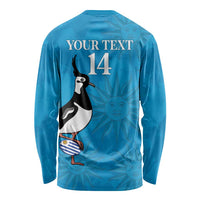 Custom Uruguay Rugby Long Sleeve Shirt 2024 Go Champions Southern Lapwing - Wonder Print Shop
