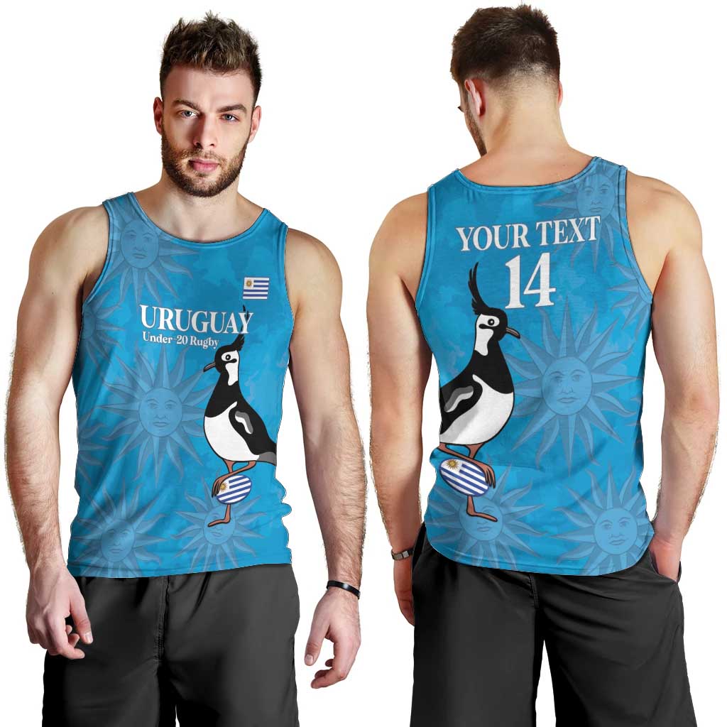 Custom Uruguay Rugby Men Tank Top 2024 Go Champions Southern Lapwing - Wonder Print Shop