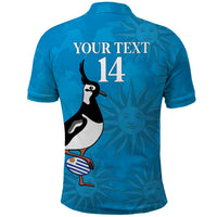 Custom Uruguay Rugby Polo Shirt 2024 Go Champions Southern Lapwing - Wonder Print Shop