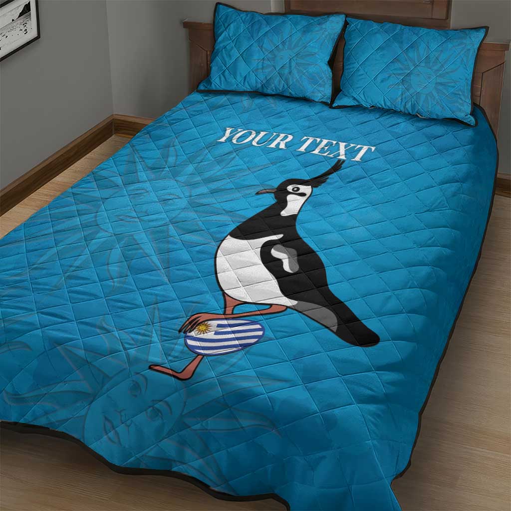 Custom Uruguay Rugby Quilt Bed Set 2024 Go Champions Southern Lapwing - Wonder Print Shop