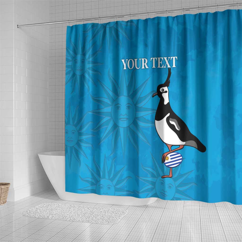 Custom Uruguay Rugby Shower Curtain 2024 Go Champions Southern Lapwing