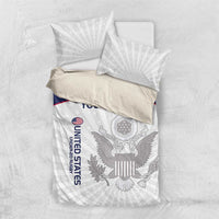 Custom United States Rugby Bedding Set 2024 Go Champions Eagles - Wonder Print Shop