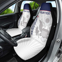 Custom United States Rugby Car Seat Cover 2024 Go Champions Eagles - Wonder Print Shop