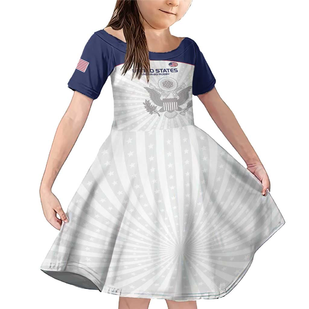 Custom United States Rugby Family Matching Mermaid Dress and Hawaiian Shirt 2024 Go Champions Eagles - Wonder Print Shop