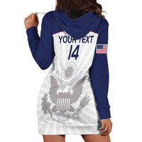 Custom United States Rugby Hoodie Dress 2024 Go Champions Eagles - Wonder Print Shop