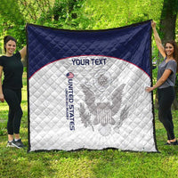 Custom United States Rugby Quilt 2024 Go Champions Eagles - Wonder Print Shop