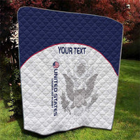 Custom United States Rugby Quilt 2024 Go Champions Eagles - Wonder Print Shop