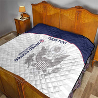 Custom United States Rugby Quilt 2024 Go Champions Eagles - Wonder Print Shop