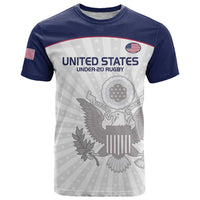 Custom United States Rugby T Shirt 2024 Go Champions Eagles - Wonder Print Shop