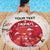 Custom Japan Rugby Beach Blanket 2024 Go Champions Cherry Blossoms - Wonder Print Shop