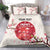 Custom Japan Rugby Bedding Set 2024 Go Champions Cherry Blossoms - Wonder Print Shop