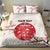 Custom Japan Rugby Bedding Set 2024 Go Champions Cherry Blossoms - Wonder Print Shop