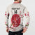 Custom Japan Rugby Button Sweatshirt 2024 Go Champions Cherry Blossoms - Wonder Print Shop