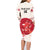 Custom Japan Rugby Family Matching Long Sleeve Bodycon Dress and Hawaiian Shirt 2024 Go Champions Cherry Blossoms - Wonder Print Shop
