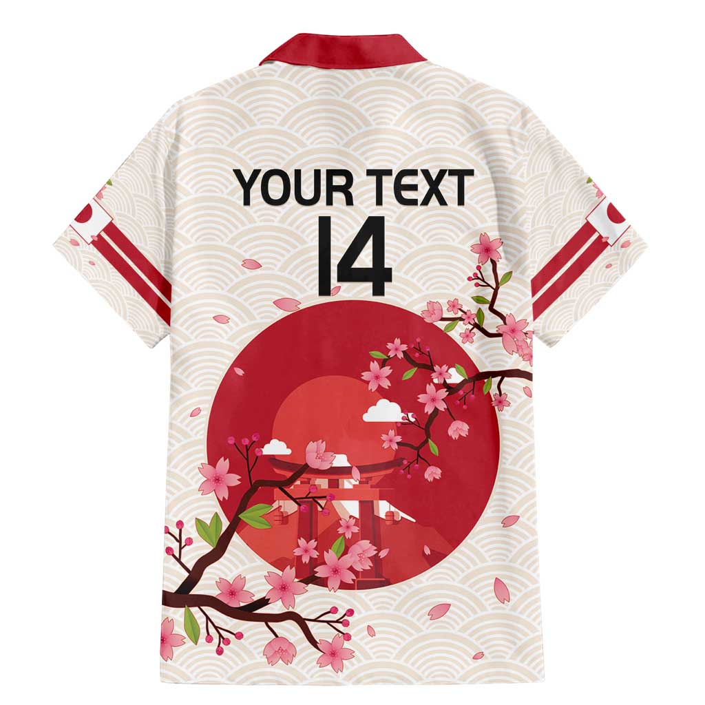 Custom Japan Rugby Family Matching Mermaid Dress and Hawaiian Shirt 2024 Go Champions Cherry Blossoms - Wonder Print Shop