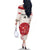 Custom Japan Rugby Family Matching Off The Shoulder Long Sleeve Dress and Hawaiian Shirt 2024 Go Champions Cherry Blossoms - Wonder Print Shop