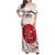 Custom Japan Rugby Family Matching Off Shoulder Maxi Dress and Hawaiian Shirt 2024 Go Champions Cherry Blossoms - Wonder Print Shop