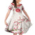 Custom Japan Rugby Family Matching Short Sleeve Bodycon Dress and Hawaiian Shirt 2024 Go Champions Cherry Blossoms - Wonder Print Shop