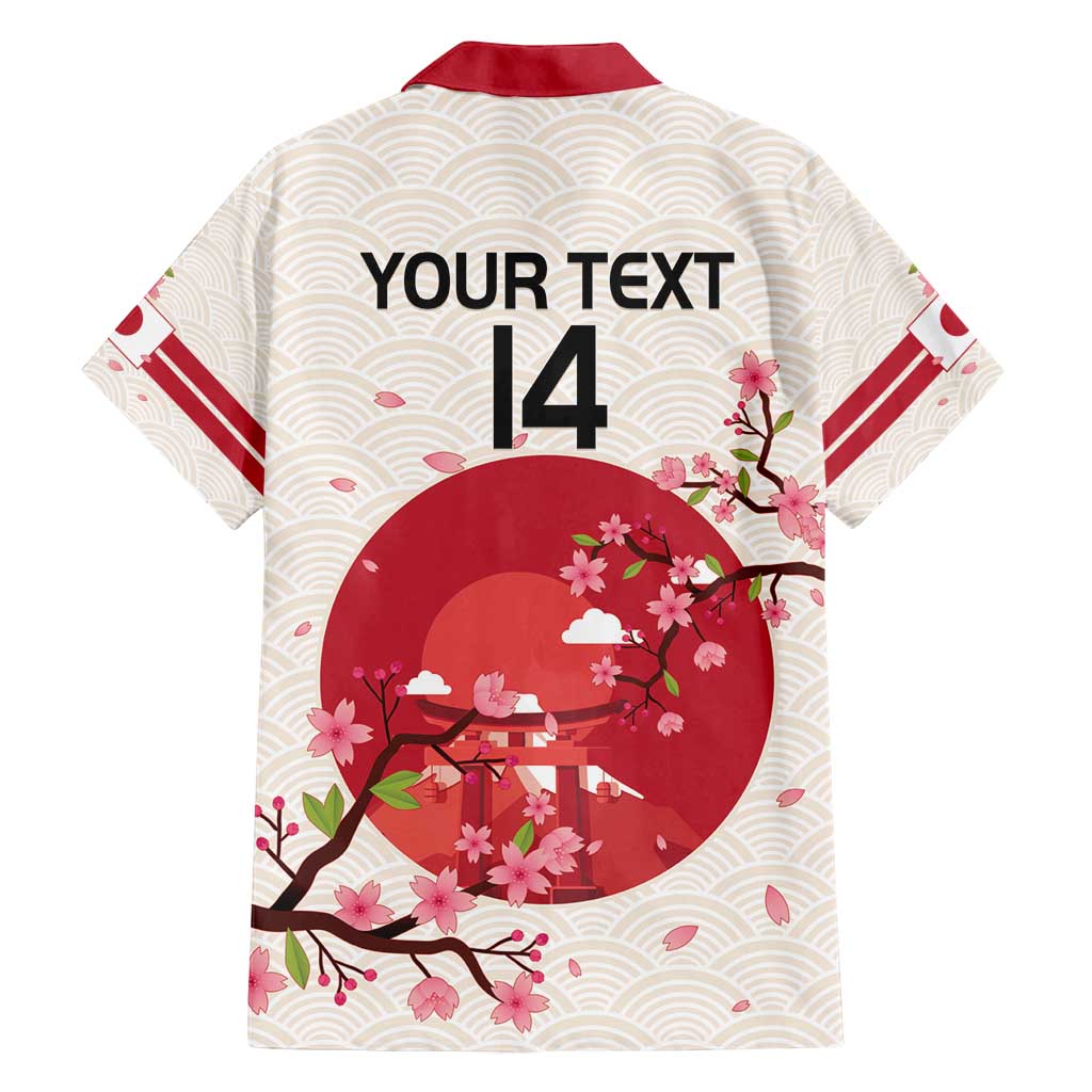 Custom Japan Rugby Family Matching Summer Maxi Dress and Hawaiian Shirt 2024 Go Champions Cherry Blossoms - Wonder Print Shop