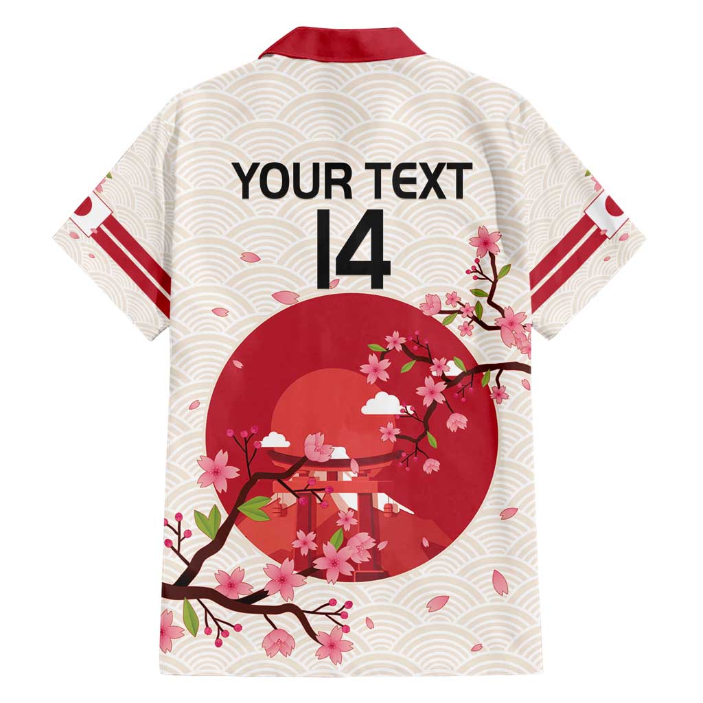 Custom Japan Rugby Hawaiian Shirt 2024 Go Champions Cherry Blossoms - Wonder Print Shop