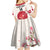 Custom Japan Rugby Kid Short Sleeve Dress 2024 Go Champions Cherry Blossoms - Wonder Print Shop