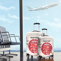Custom Japan Rugby Luggage Cover 2024 Go Champions Cherry Blossoms - Wonder Print Shop