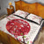 Custom Japan Rugby Quilt Bed Set 2024 Go Champions Cherry Blossoms - Wonder Print Shop