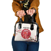 Custom Japan Rugby Shoulder Handbag 2024 Go Champions Cherry Blossoms