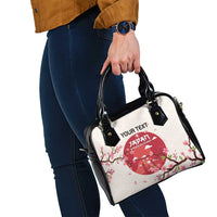 Custom Japan Rugby Shoulder Handbag 2024 Go Champions Cherry Blossoms
