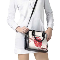 Custom Japan Rugby Shoulder Handbag 2024 Go Champions Cherry Blossoms