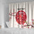 Custom Japan Rugby Shower Curtain 2024 Go Champions Cherry Blossoms