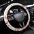 Japan Rugby Steering Wheel Cover 2024 Go Champions Cherry Blossoms - Wonder Print Shop
