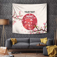Custom Japan Rugby Tapestry 2024 Go Champions Cherry Blossoms - Wonder Print Shop