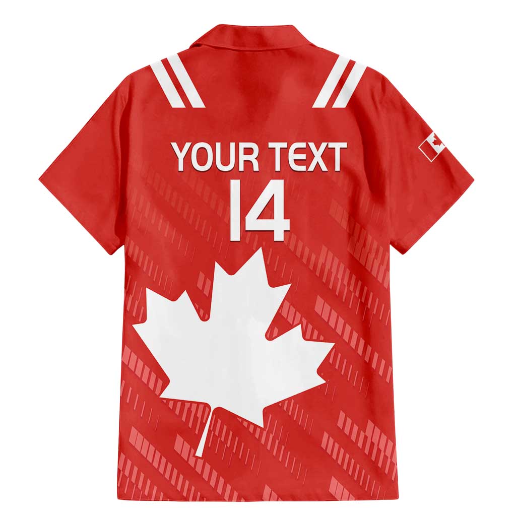 Custom Canada Rugby Family Matching Mermaid Dress and Hawaiian Shirt 2024 Go Champions Maple Leaf - Wonder Print Shop