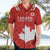 Custom Canada Rugby Hawaiian Shirt 2024 Go Champions Maple Leaf - Wonder Print Shop
