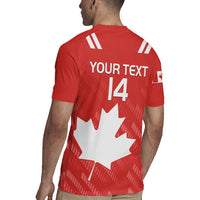 Custom Canada Rugby Rugby Jersey 2024 Go Champions Maple Leaf - Wonder Print Shop