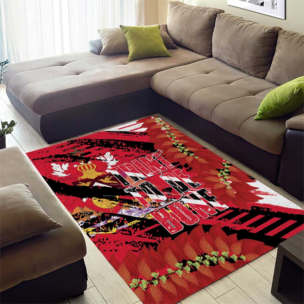 Trini To De Bone Area Rug Proud To Be Trinidad and Tobago - Wonder Print Shop