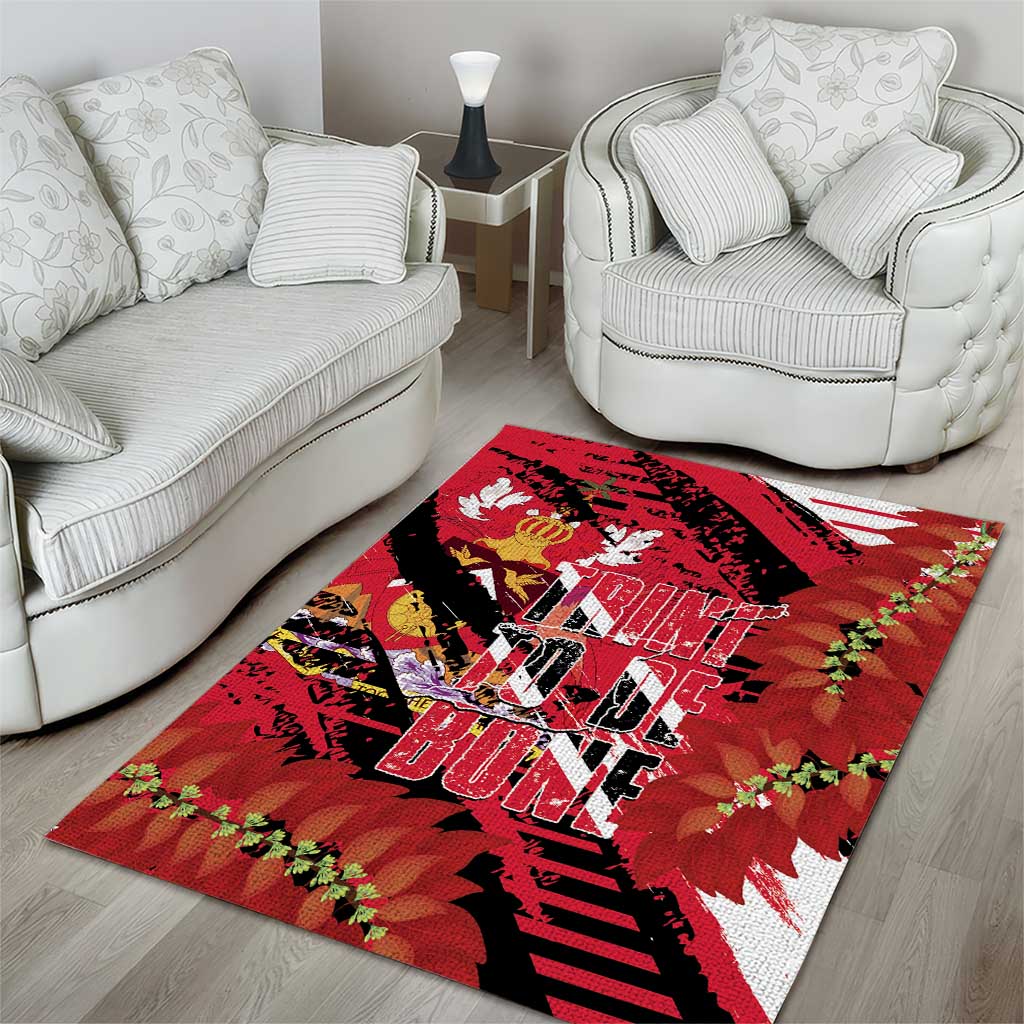 Trini To De Bone Area Rug Proud To Be Trinidad and Tobago - Wonder Print Shop