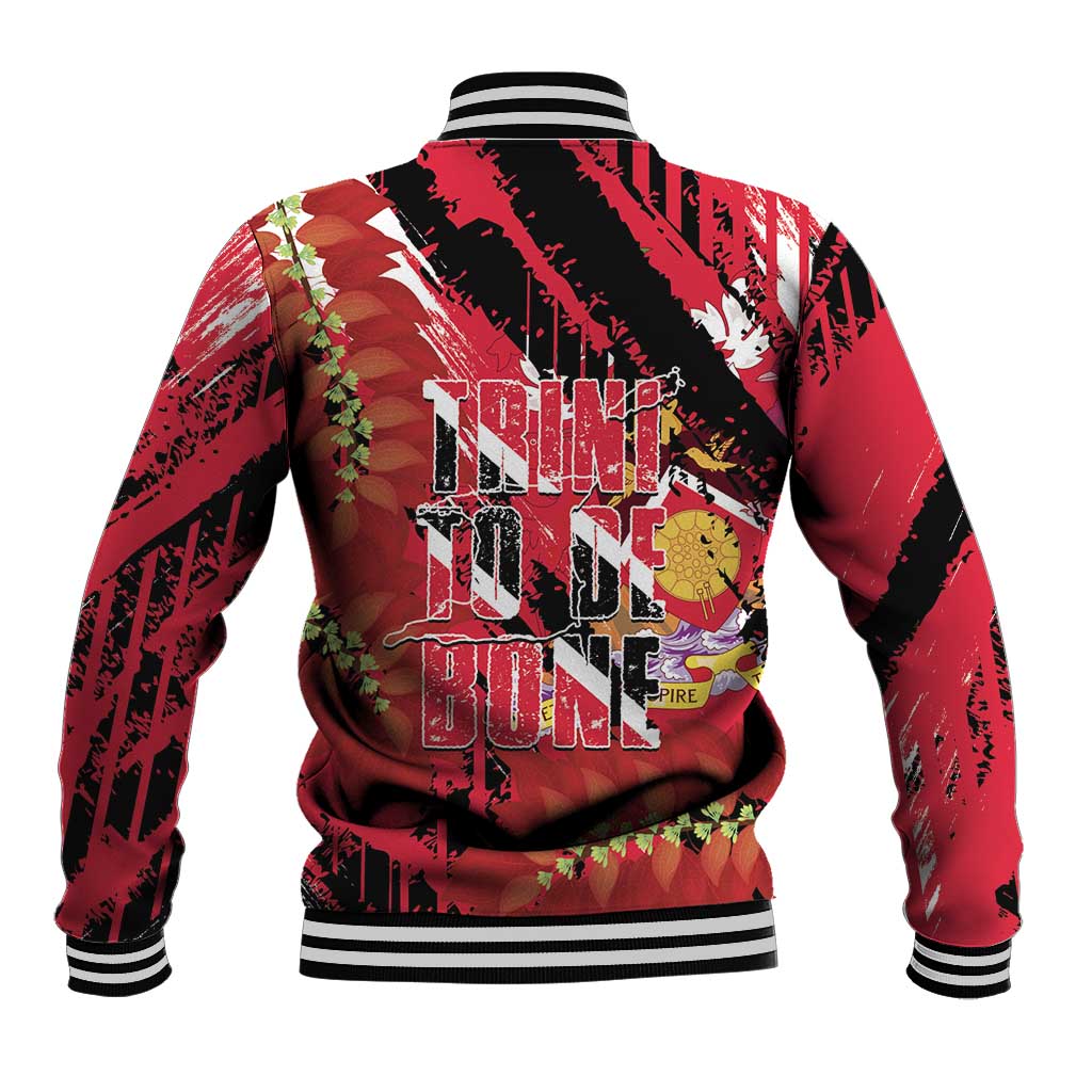 Trini To De Bone Baseball Jacket Proud To Be Trinidad and Tobago - Wonder Print Shop