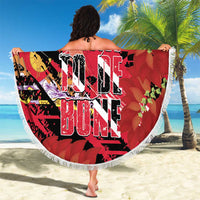 Trini To De Bone Beach Blanket Proud To Be Trinidad and Tobago - Wonder Print Shop