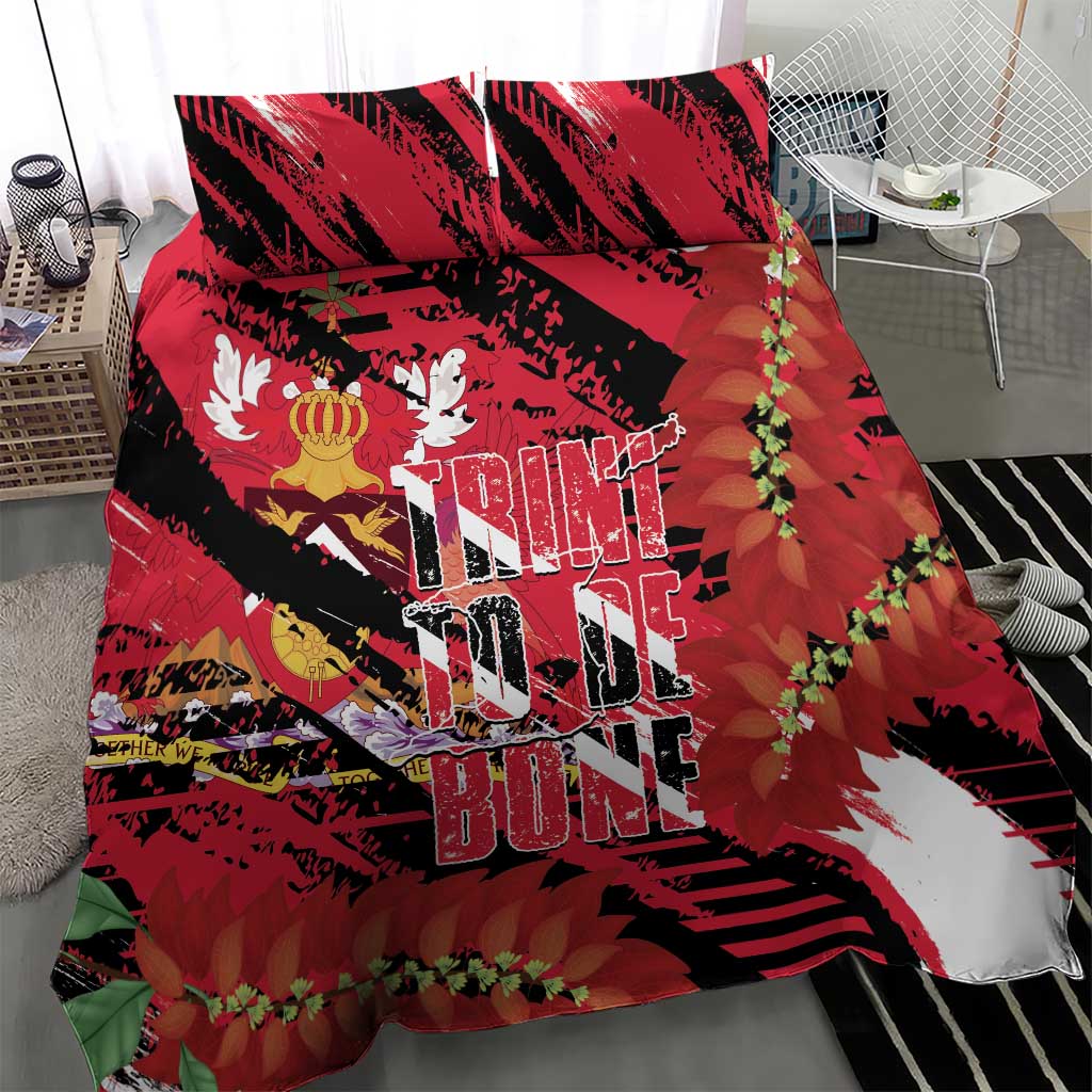 Trini To De Bone Bedding Set Proud To Be Trinidad and Tobago - Wonder Print Shop