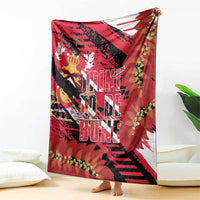 Trini To De Bone Blanket Proud To Be Trinidad and Tobago - Wonder Print Shop