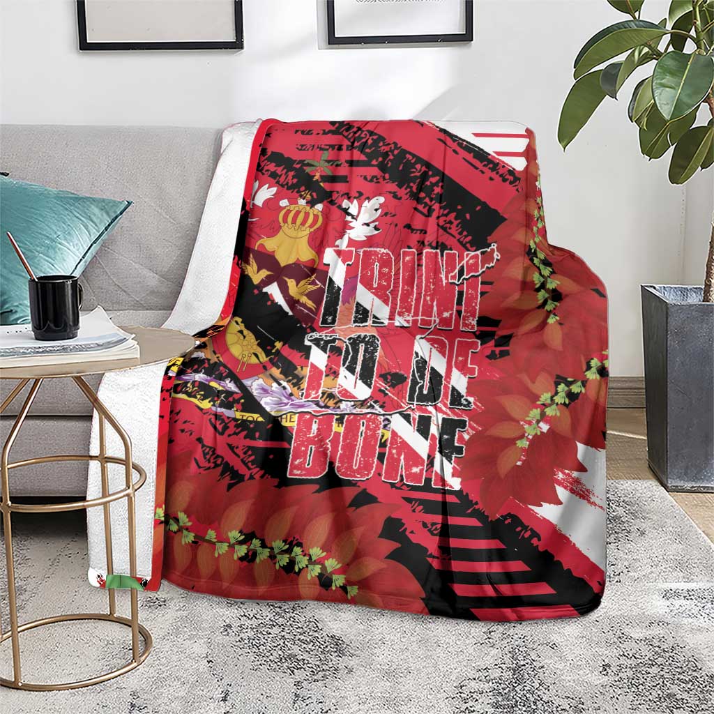 Trini To De Bone Blanket Proud To Be Trinidad and Tobago - Wonder Print Shop