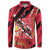 Trini To De Bone Button Sweatshirt Proud To Be Trinidad and Tobago - Wonder Print Shop
