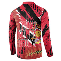 Trini To De Bone Button Sweatshirt Proud To Be Trinidad and Tobago - Wonder Print Shop