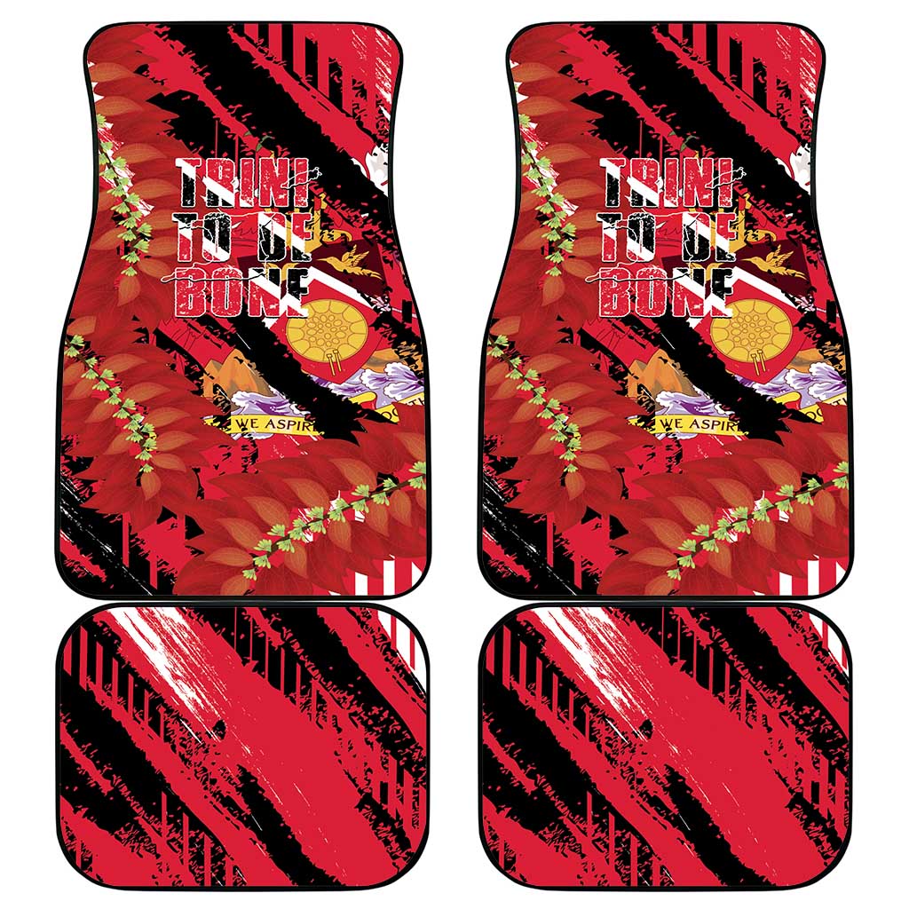 Trini To De Bone Car Mats Proud To Be Trinidad and Tobago - Wonder Print Shop