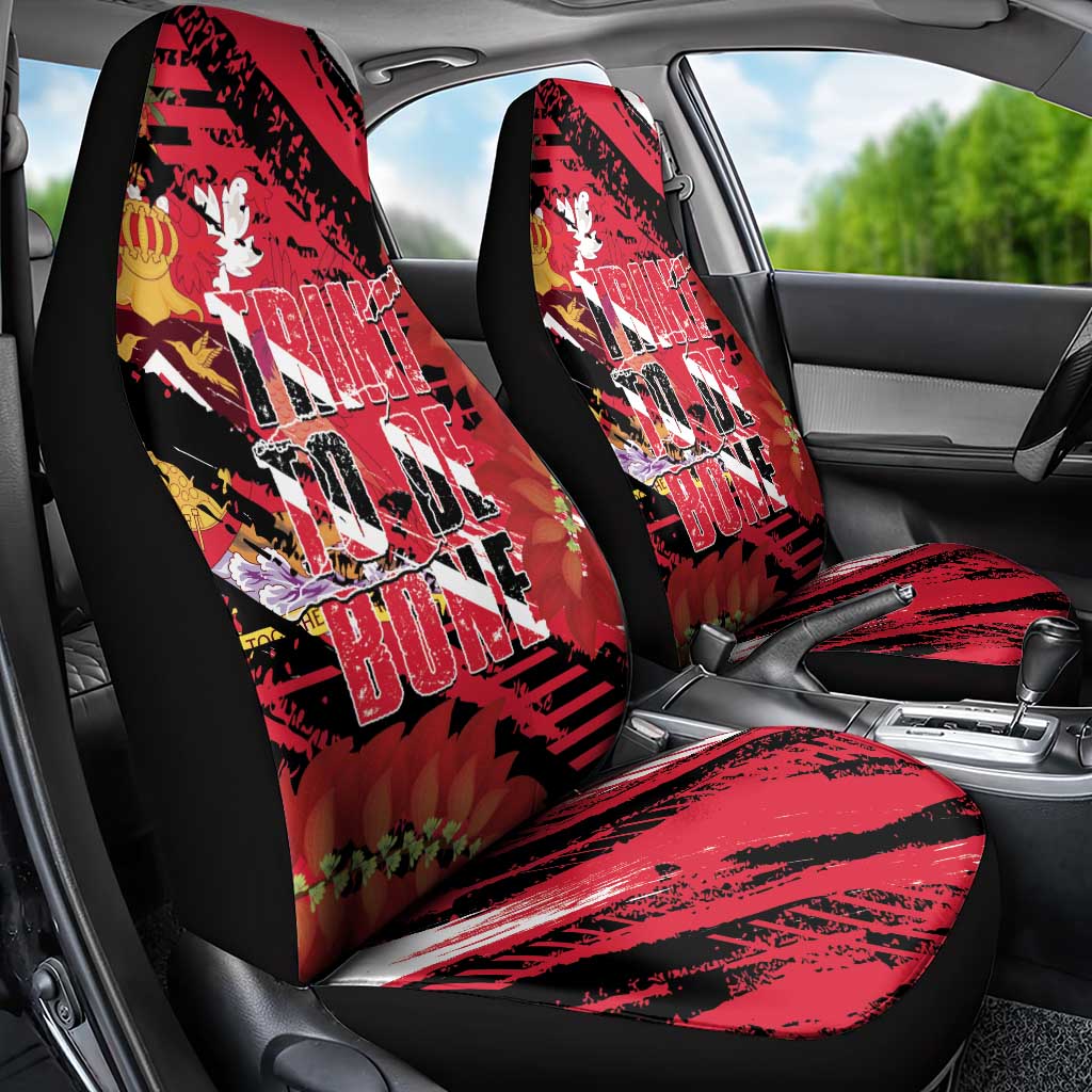 Trini To De Bone Car Seat Cover Proud To Be Trinidad and Tobago - Wonder Print Shop